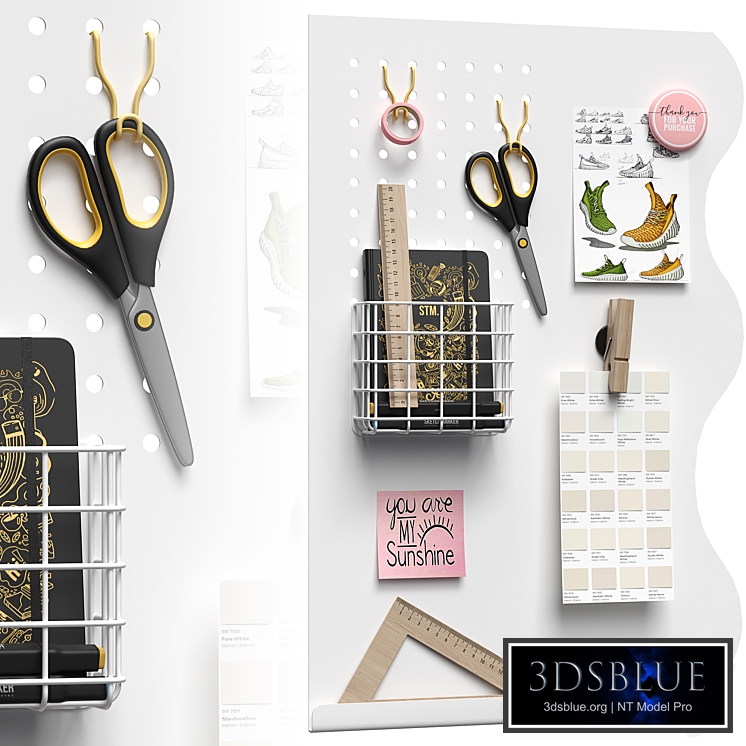 Wall set The Memo Board