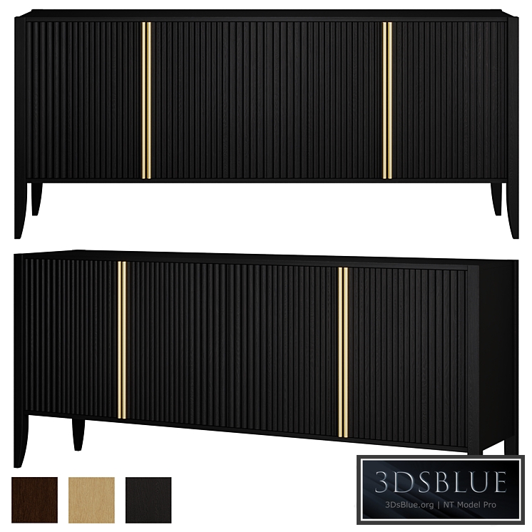 OM Bedside table SANDERS high (JOMEHOME)