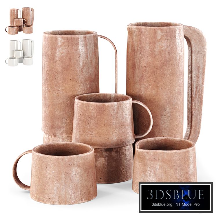 Arita Houen Ceramic Mugs / Set of ceramic mugs