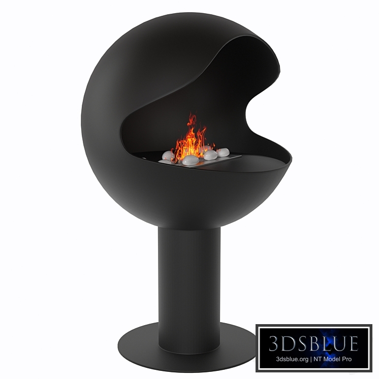 Biofireplace floor LuxFire 