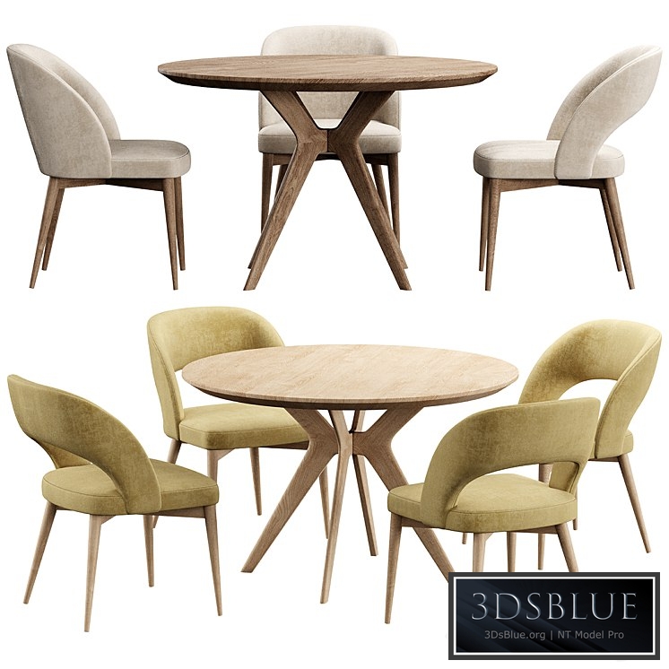 Niff Naff Chair Clark Table