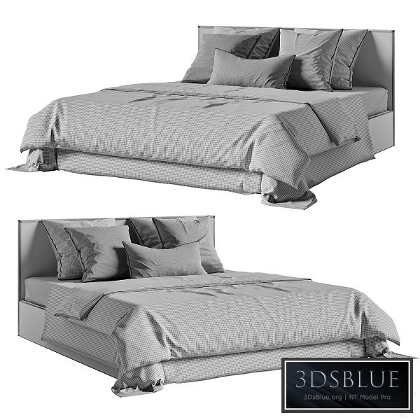 Bed Askona Evita with bedding