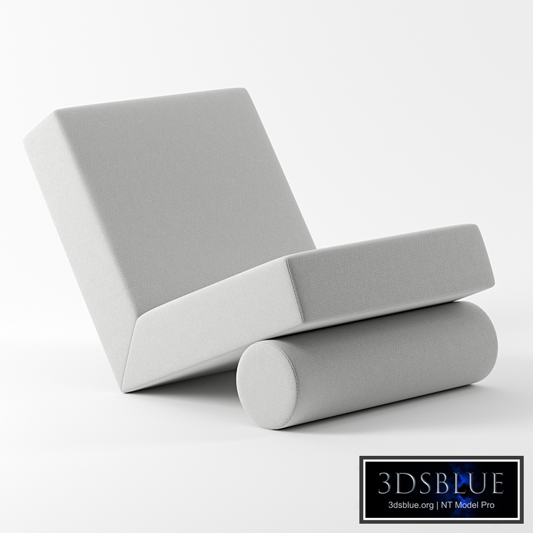 Lean lounge chair by Studio Henk