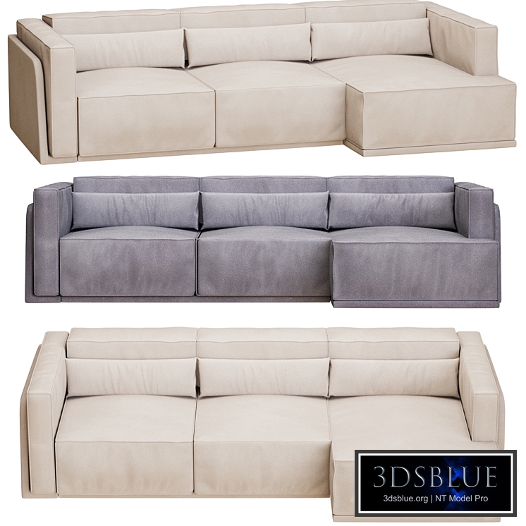 Corner sofa bed Vento Light