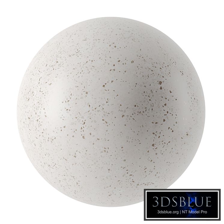 Terrazzo material, seamless