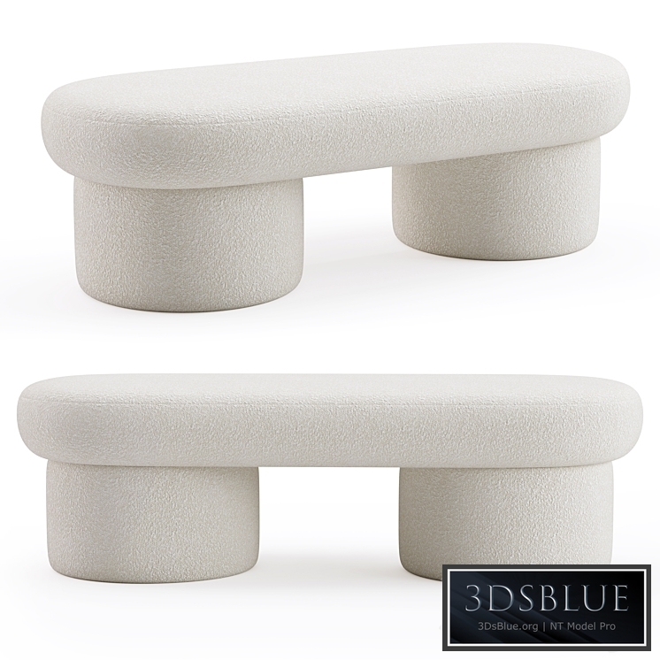 Zuster Cloud Sculptured Ottoman
