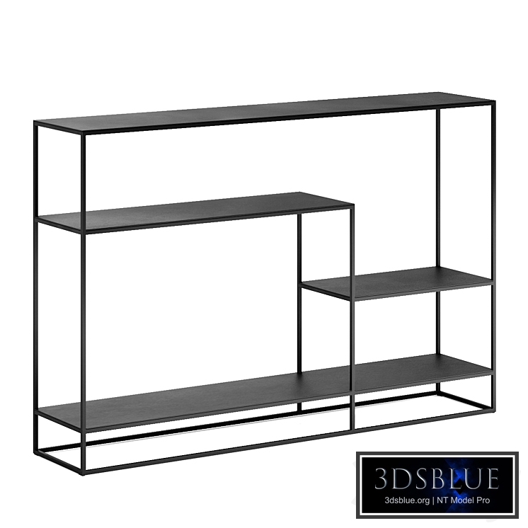 Asymmetric metal console, Hiba, La Redoute