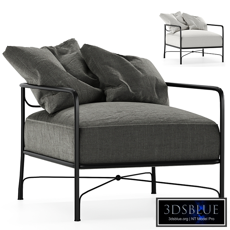 Armchair Minotti Le Parc Outdoor