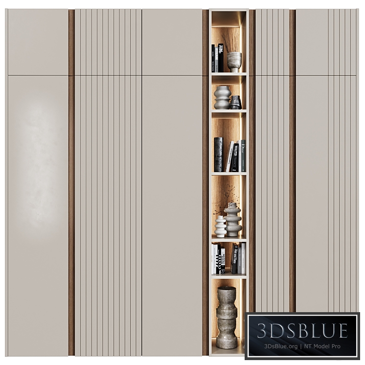 Wardrobe in modern style 47