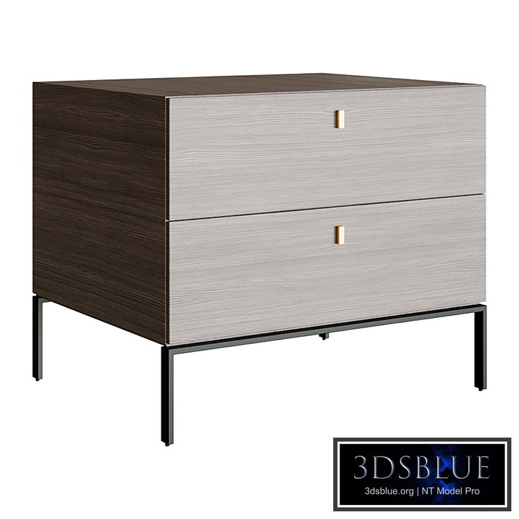 Bedside table Laskasas AMBER