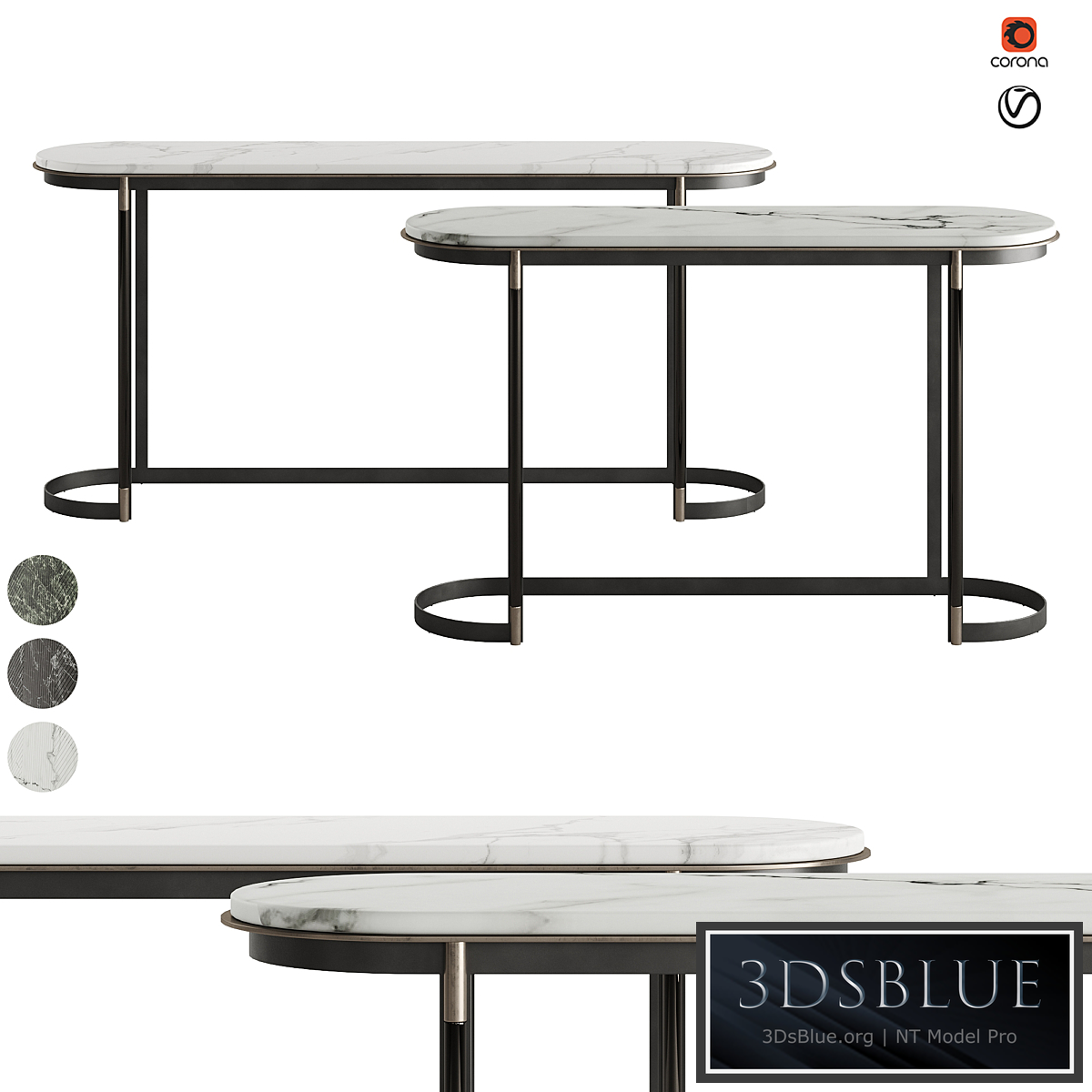 Laskasas Lyssa 2023.1 Marble Console