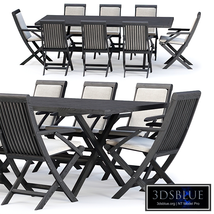 Alesso outdoor furniture set v04 / Garden furniture set