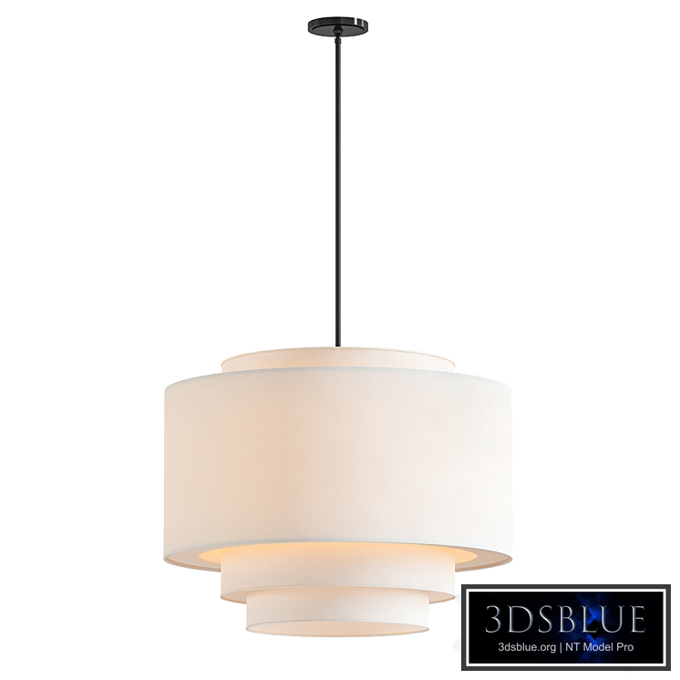 30 Tiered Drum Pendant