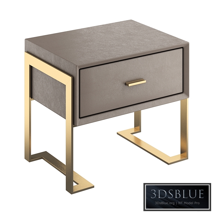 Light luxury bedside table