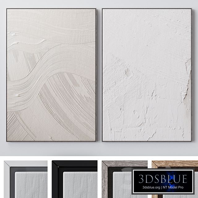 Set of large wall paintings 1893