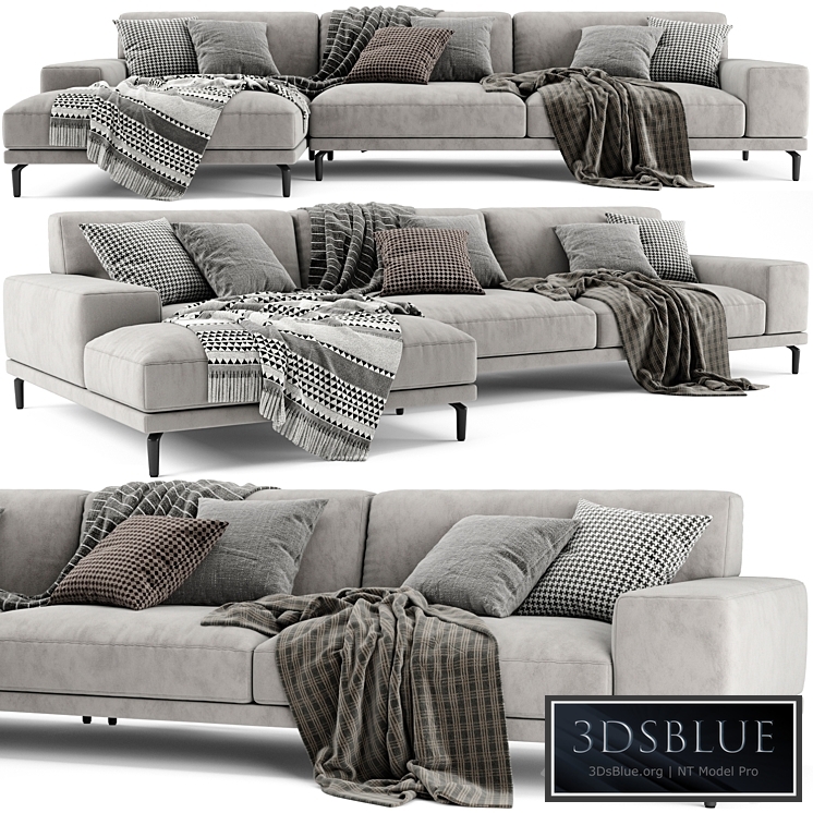 Ditre Italia Blake Chaise Longue Sofa