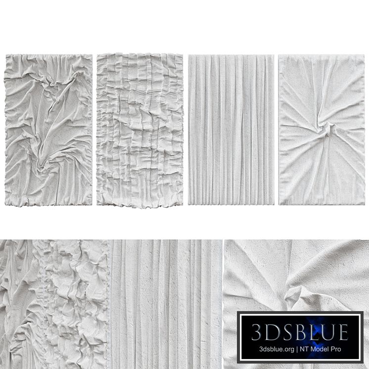 original abstract textured wall painting