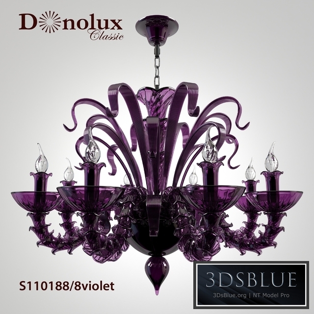 Chandelier Donolux S110188 / 8violet