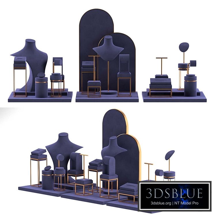 Custom Jewelry Display Set