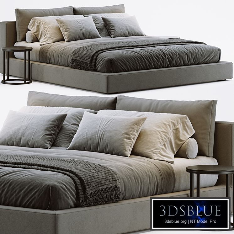 RH Cloud Platform Bed