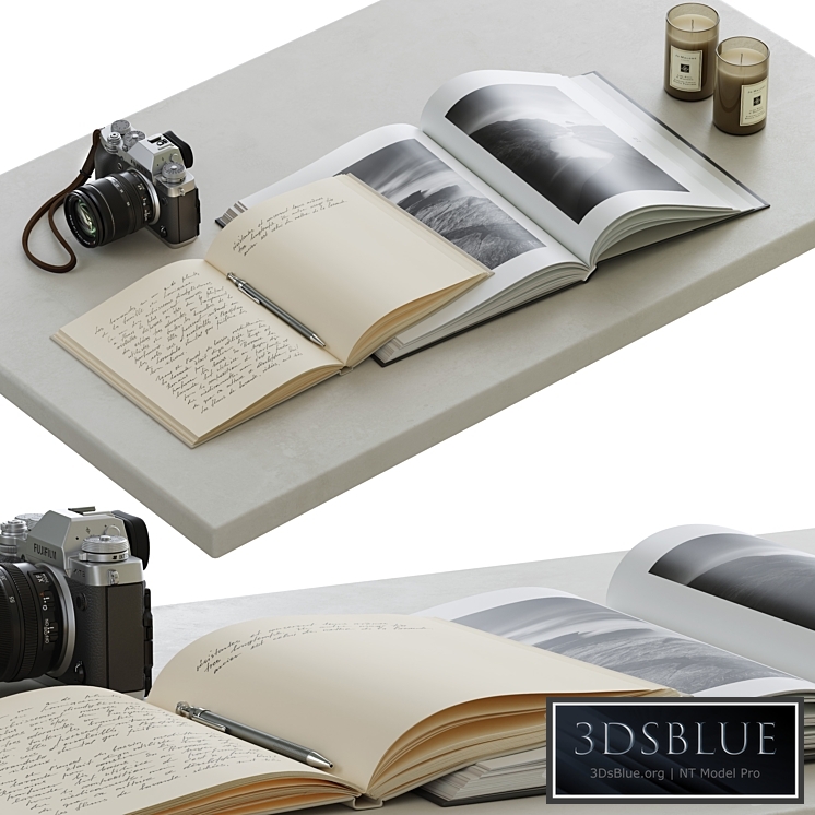 coffee table decor set 003