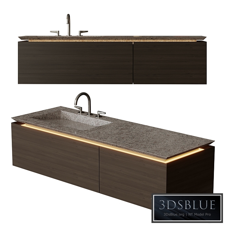 bathroom cabinet with sink Evoline Totem