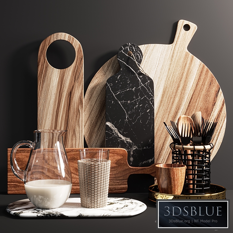 Decorative set for the kitchen
