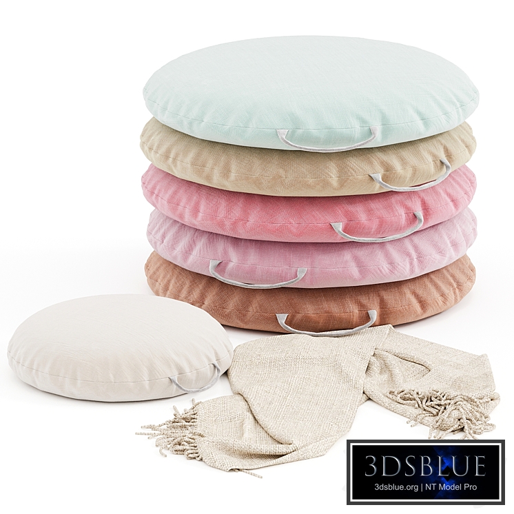 Sahara seat cushion made of organic cotton