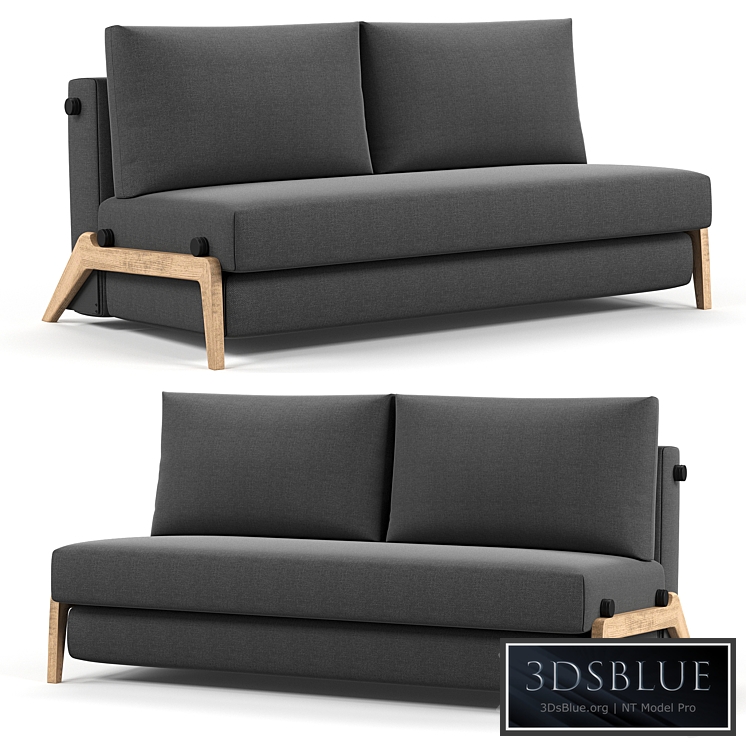 Innovation Living ILB 500 160 Sofa Bed Lacquered Oak