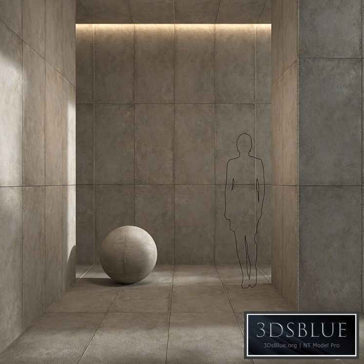 Porcelain tile Roc Ancien ROC BLANC