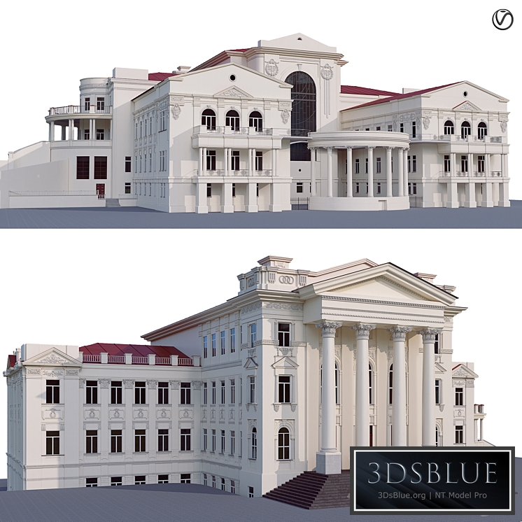 Administrative city building