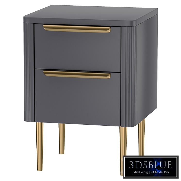 Nightstand Bedside Table Ebro