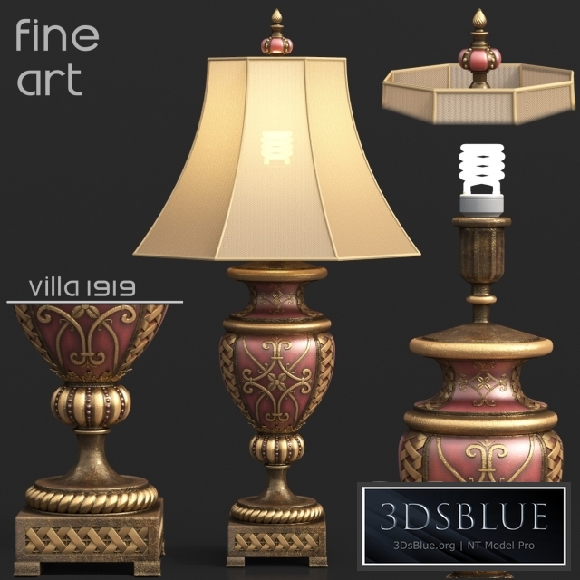 Lamp Villa in 1919 from the Fine Art