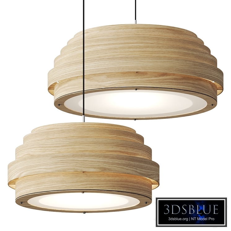 Ay Illuminate Thin Wood Pendant Lamp