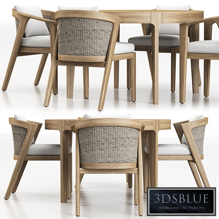 MALTA TEAK DINING SET
