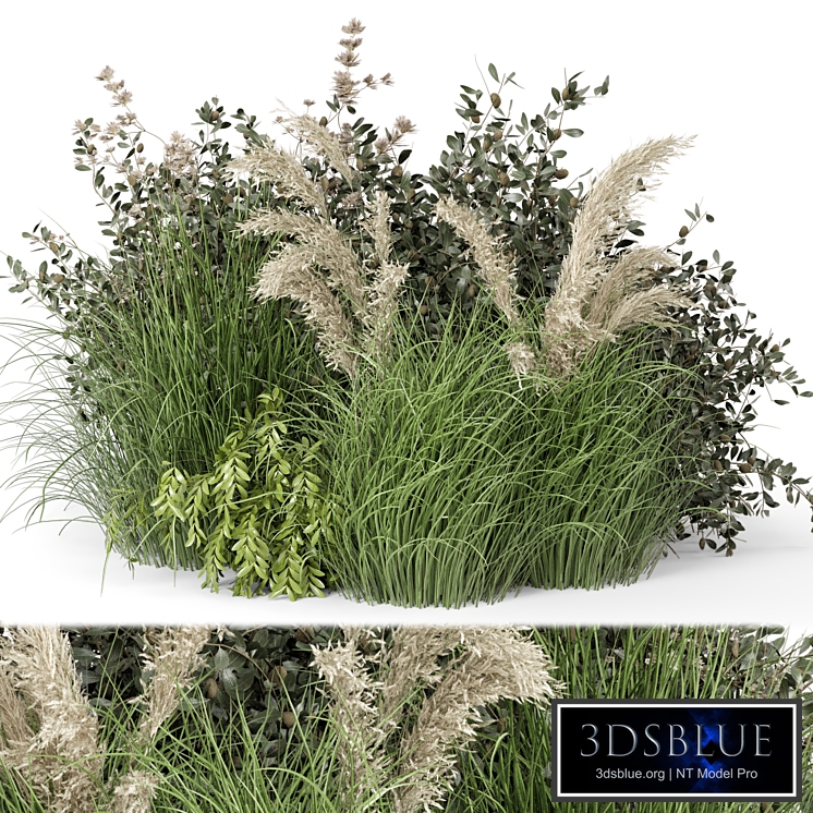 Outdoor Plants Bush-Bush Set 724