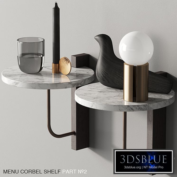 140 Menu Corbel Shelf by Kroyer Saetter Lassen P02