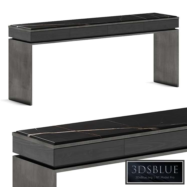 Malerba Black & More Console Table