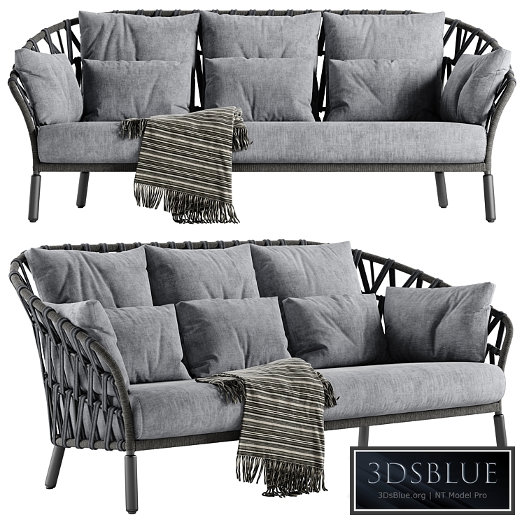 Varaschin Emma Cross sofa