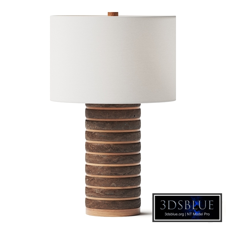 CB2 Cove Tall Ceramic Table Lamp