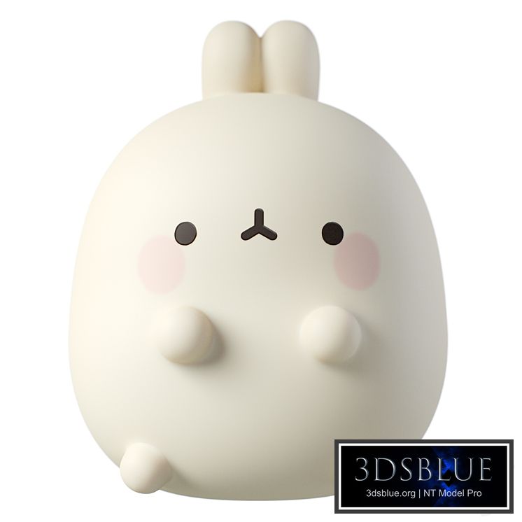 Children's plastic toy Millimages Molang