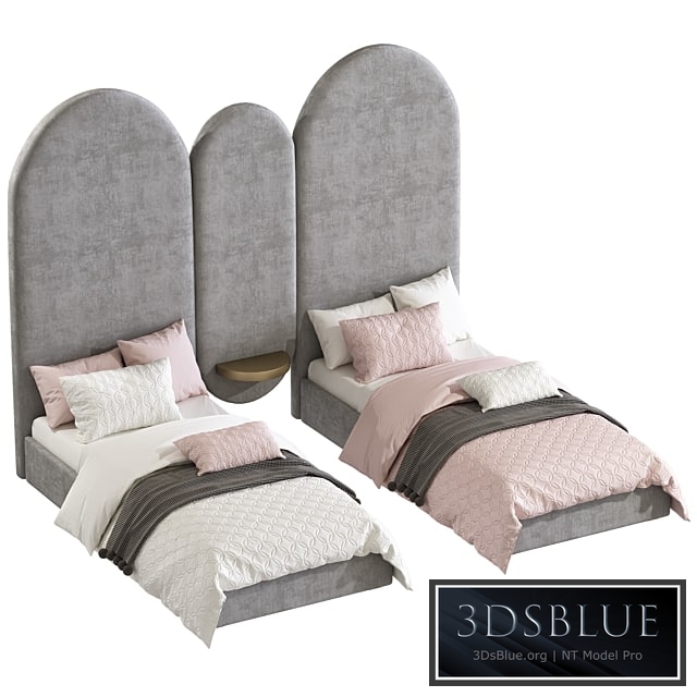 Modern style bed 250