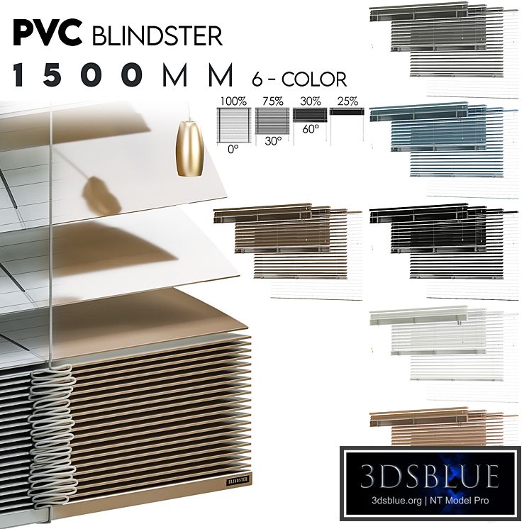 PVC Blind 1500mm no.2