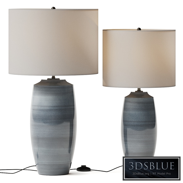 Pottery Barn Marin Ceramic Table Lamp