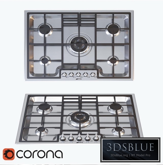 Gas hob Smeg, PGF75-4