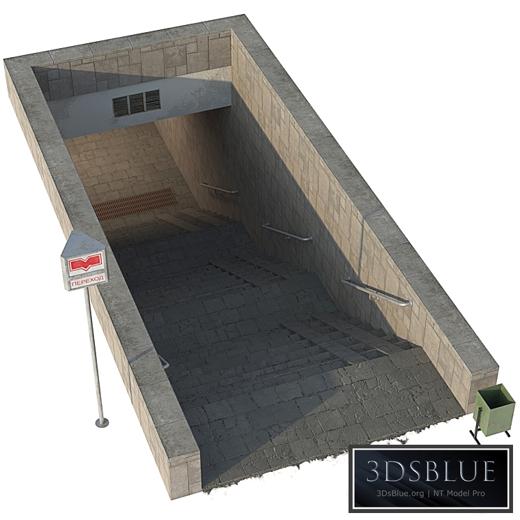 Entrance to the subway / underpass