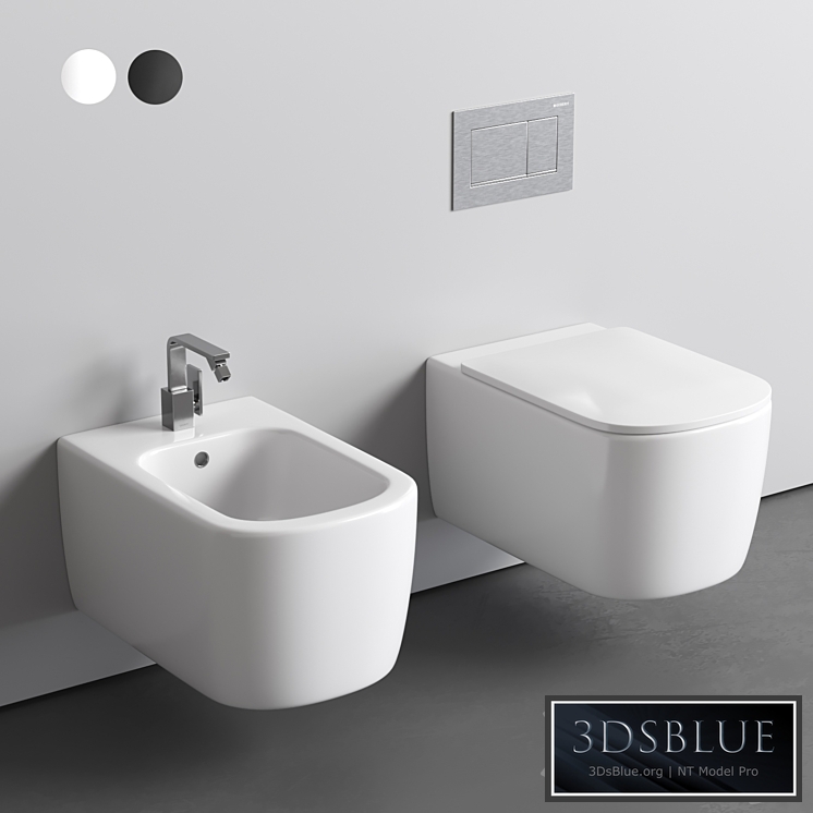 Nic Semplice wall hung WC