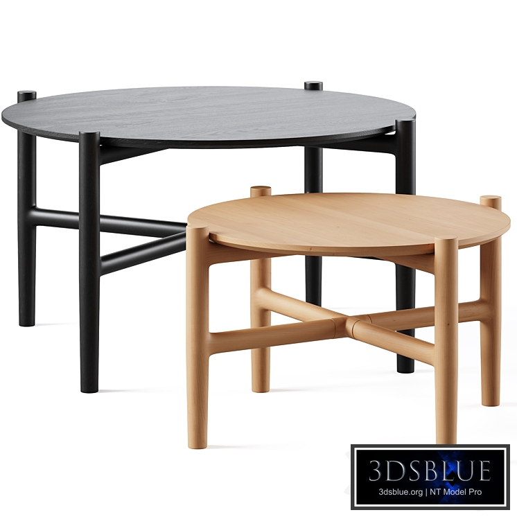 Coffee table HOLTON round by Rowico Home