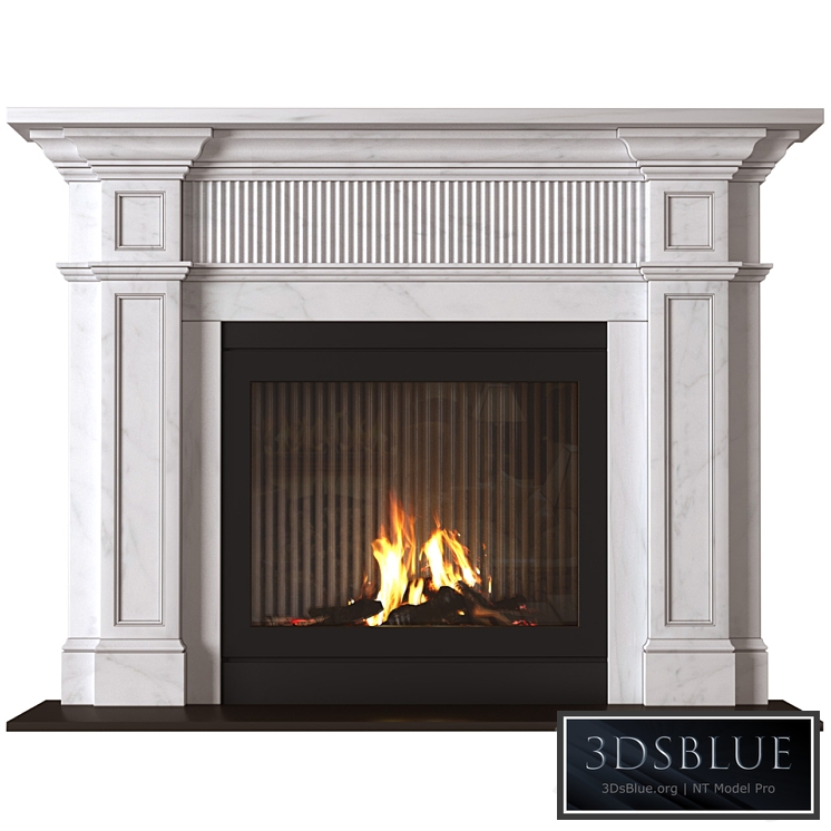 Marble modern Fireplace in Art Deco style. Marble Fireplace modern ArtDeco