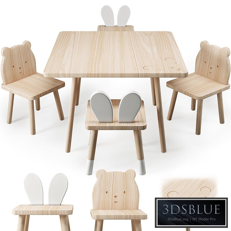 ZARA Table and Chair for Childrens